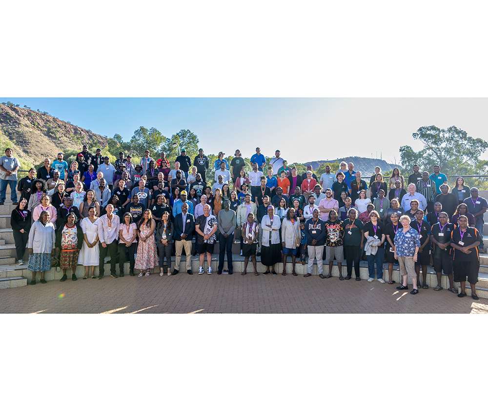 The staff of Central Desert Regional Council.